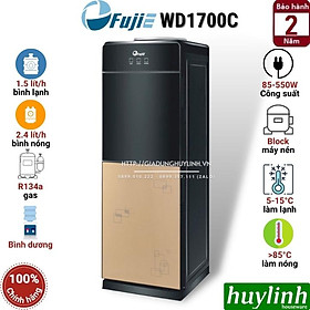 Mua Cây nước nóng lạnh Fujie WD1700C - Làm lạnh bằng Block - Có khoá an toàn trẻ em - Hàng chính hãng