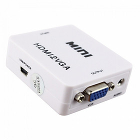 Bộ Chuyển Đổi Tín Hiệu HDMI sang VGA MINI AZONE