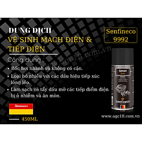 Dung dịch vệ sinh mạch điện & tiếp điện Senfineco 9992