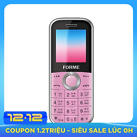 Điện thoại Forme A1, siêu nhỏ gọn, đèn led 7 màu theo nhạc - Hàng chính hãng