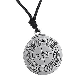 Amulet Pendant Necklace  Good  of  Round Seal Pendant