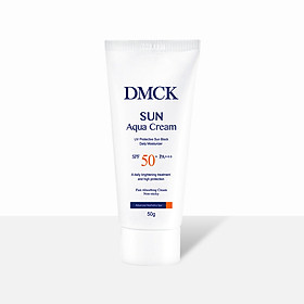 Kem chống nắng dưỡng ẩm, Thẩm thấu nhanh, Mềm mịn da, Chống tia UV, Không bóng dầu - DMCK Sun Aqua Cream SPF 50+ PA+++