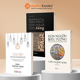 Bộ Sách Kinh Điển Khai Phá Nội Tâm Cùng Carl Jung: Con Người Và Biểu Tượng - Nhã Nam + Bản Đồ Tâm Hồn Con Người Của Jung + Cái Tôi Chưa Khai Phá - Bách Việt