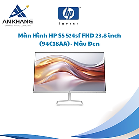 Màn Hình HP S5 524sf FHD 23.8 inch (94C18AA) - Màu Đen - Hàng Chính Hãng