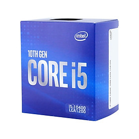 Mua CPU Intel Core i5-10400 (2.90 GHz up to 4.30 GHz / 6C 12T / 12M Cache) - Hàng Chính Hãng