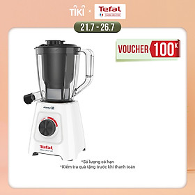 Máy xay ép trái cây đa năng Tefal BL42Q166 2 trong 1 1.25L (Trắng)