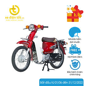 Xe Máy 50cc DK Retro - Màu Đỏ