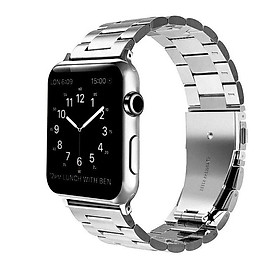 For iWatch Apple Watch Series 4 40mm/44mm Stainless Steel Band Strap Replacement Watch Band