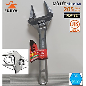 [Cờ Lê Nhật] Mỏ lết điều chỉnh 8"/205mm Fujiya FLA-32 GENUINE- Made in Japan