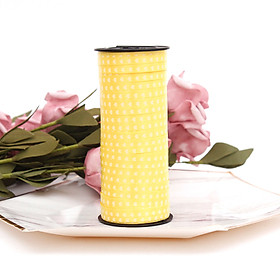 Dây ruy băng trang trí họa tiết trái tim 5mmx100m