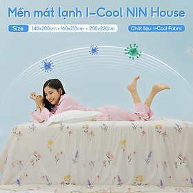 Mua  CHĂN HÈ MÁT LẠNH  Mền lạnh I Cool Advance NIN House NM8032 160x210cm | Chăn chần bông Ice Silk  Chăn điều hoà nhiều độ