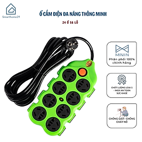 Mua Ổ Cắm Điện Đa Năng 24 Ổ 56 Lỗ  Chống Giật Chống Cháy Nổ Chịu Va Đập Mạnh  Dây Dài Tiện Lợi - HÀNG CHÍNH HÃNG MINIIN