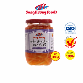 Mắm Tôm Chua Trộn Đu Đủ Sông Hương Foods Hũ 430g