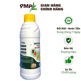 Dịch Chuối Humic X4 PMP Đậm Đặc Gấp 4 Lần - Cho hoa hồng, Hoa lan, Cây cảnh