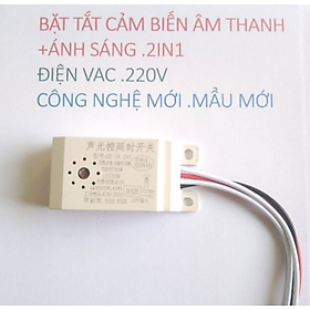 Mua BỘ CÔNG TẮC CẢM BIẾN TỰ ĐỘNG BẬT TẮT ĐÈN BẰNG GIỌNG NÓI ÂM THANH ÁNH SÁNG THÔNG MINH MẪU MỚI HÀNG CHUẨN CHẤT LƯỢNG