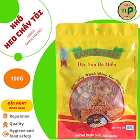 KHÔ HEO CHÁY TỎI TÂN LỘC PHÁT BỊCH 100G