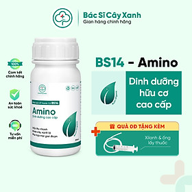 Mua Phân bón lá Humic Amino bổ sung vi lượng giúp cây khoẻ  xanh lá  mập chồi  nhú đọt BS14 250ml NSX Bacsicayxanh