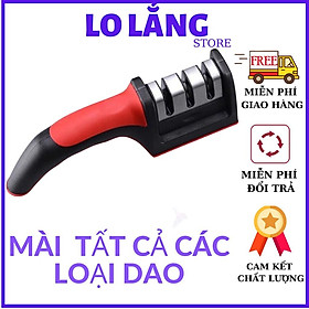 Mua Dụng cụ mài dao 3 rãnh 3 cấp độ inox loại lớn cao cấp