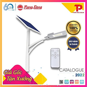 Mua Đèn đường Rạng Đông năng lượng mặt trời 50W Model: CSD01.SL.RF V2 50W