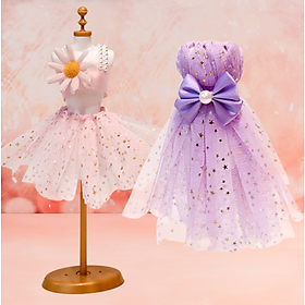 [Hàng sẵn Tp.HCM] Bộ đồ chơi thiết kế thời trang, May váy công chúa nhiều màu sắc cho bé giúp phát triển tư duy sáng tạo