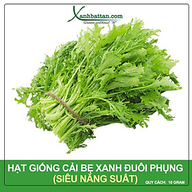 Hạt Giống Cải Bẹ Xanh Đuôi Phụng Phú Nông Gói 10 Gram