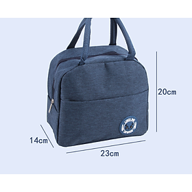 Mua Túi Đựng Hộp Cơm Giữ Nhiệt- Túi Trữ Lạnh Cao Cấp Chống Thấm Nước kích thước 23*14*20 cm