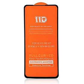 Kính cường lực 11D cho Vsmart Active 3 Full viền Đen MIETUBL - Hàng Nhập Khẩu