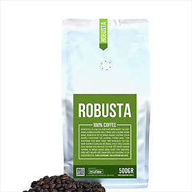 Cà phê Robusta Rang Xay nguyên chất 500g - The Kaffeine Coffee