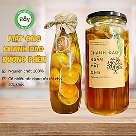 Mua  1 lít  Mật ong ngâm chanh đào đường phèn nguyên chất 100% - Nông sản nhà làm cao cấp  sạch & chất lượng