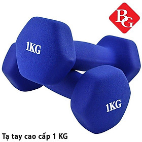 Combo 2 Tạ Nhập Khẩu  TNK - Tạ cầm tay siêu bền 1kg, 2kg, 3kg, 5kg -  1kg