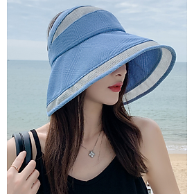 Mũ chống nắng nữ phong cách Hàn, nón nữ rộng vành đi nắng thời trang