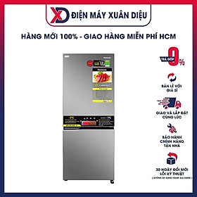 Mua Tủ Lạnh 2 Cánh Panasonic 255 Lít NR-BV280QSVN ngăn đá dưới - Ngăn đông mềm siêu tốc - Hàng chính hãng