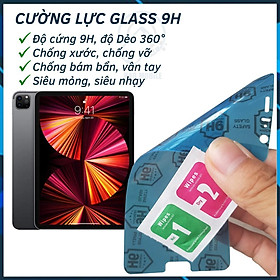 Dán cường lực dẻo nano dành cho iPad Pro M1 2021 11inch