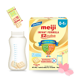Sản phẩm dinh dưỡng Meiji Infant Formula EZcube- Nhập khẩu chính hãng 540g