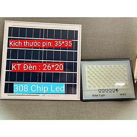 Mua Đèn Năng Lượng Mặt Trời 200w 300w 400w  Cao Cấp Siêu Sáng. Đèn Pha Led Sáng Liên Tục 15h