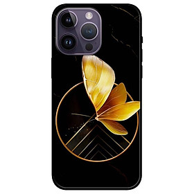 Ốp lưng dành cho Iphone 14 - Iphone 14 Plus - Iphone 14 Pro - Iphone 14 Pro Max - Vòng Tròn Bướm Vàng