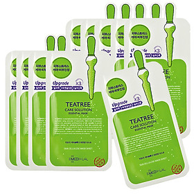 Mặt nạ chiết xuất lá chè và dầu lá thông Mediheal Teatree Healing solution Essential Mask 25ml