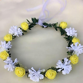 Vòng hoa đội đầu cho bé gái