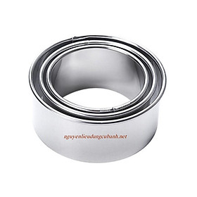 Mua BỘ 3 CUTTER TẠO HÌNH BÁNH XẾP  SỦI CẢO  PATE CHAUSE