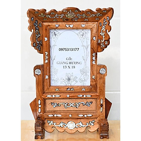 Mua KHUNG HÌNH THỜ GỖ HƯƠNG 13 X 18