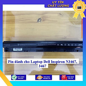 Pin dùng cho Laptop Dell Inspiron N3467 3467 - Hàng Nhập Khẩu  MIBAT764