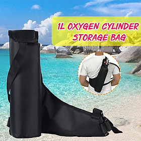 1L Scuba Diving Oxygen Cylinder Air Tank Nylon Storage Bag Underwater Breath Bag
