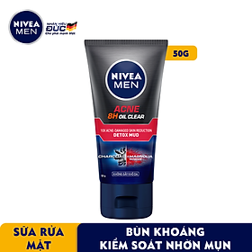 Sữa Rửa Mặt Khoáng Chất Bùn Nam Kiểm Soát Chất Nhờn Nivea 50g - 83941