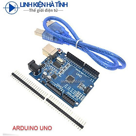 Mua Kit Arduino Uno R3 Chíp CH340G Dán -Tặng Dây Kết Nối