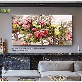 Mua Tranh treo tường tự tô màu số hóa DALI Tranh Hoa H038