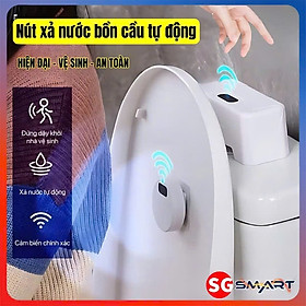 Mua Nút xả bồn cầu tự động. Bộ xả bồn cầu cảm ứng không chạm chống nước bộ dụng cụ gia đình