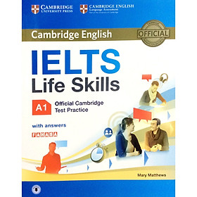 Hình ảnh IELTS Life Skills Official Cam Test Practice A1 SB with Answers (Sách Không Kèm Đĩa)
