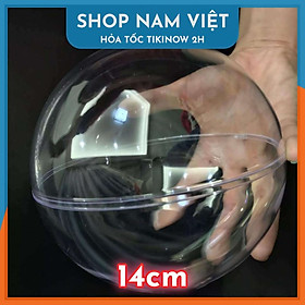 Quả Cầu Nhựa Trong Suốt Trang Trí Tiệc Cưới, Giáng Sinh