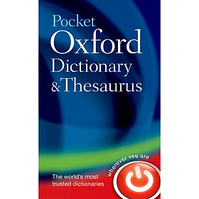 Từ điển tiếng Anh - Pocket Oxford Dictionary and Thesaurus