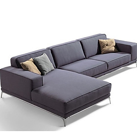 Mua Sofa nỉ phòng khách 2.65m  màu ghi - Nội thất My House